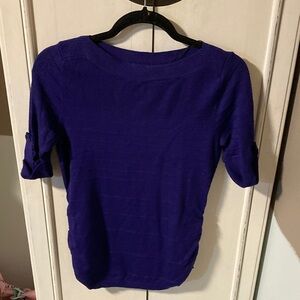Apt. 9 Women's 3/4 Sleeve Top - Rich Purple